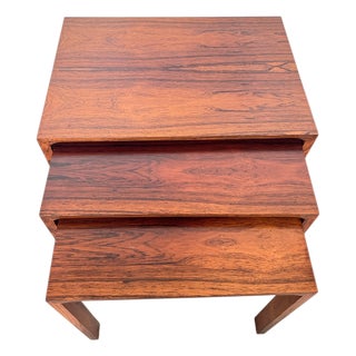 Mid-Century Nesting Side Tables from Renz, 1960s, Set of 3 For Sale