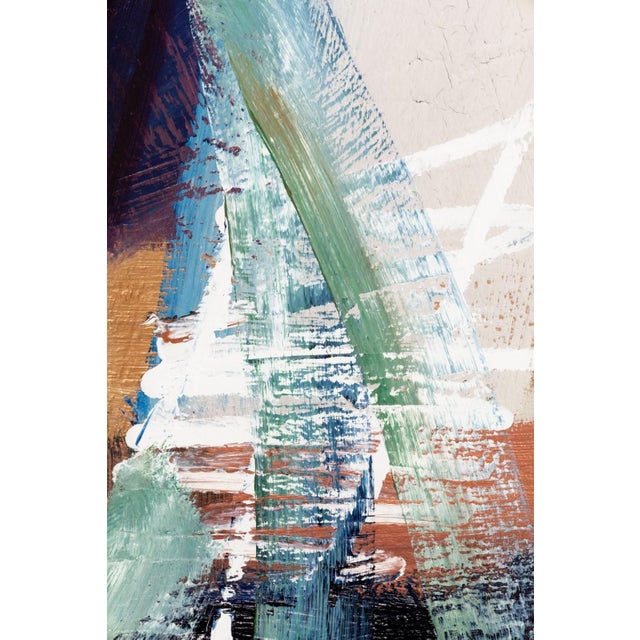 2010s Bruce Conforti - Untitled (Abstract), C. 2010s Signed Acrylic on Paper For Sale - Image 5 of 6