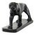 Art Deco French Panther Sculpture in Black Lacquered Plaster, 1920s For Sale - Image 12 of 18