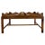 Rustic Ralph Lauren Home Tray Top Coffee Table Western Santa Fe Ranch Rustic Wood Large For Sale - Image 3 of 18