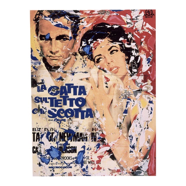 La gatta sul tetto che scotta, 1998 Mimmo Rotella For Sale