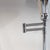 Bauhaus Chromed Desk Lamp with Adjustable Lampshade, Italy, 1950s For Sale - Image 6 of 17