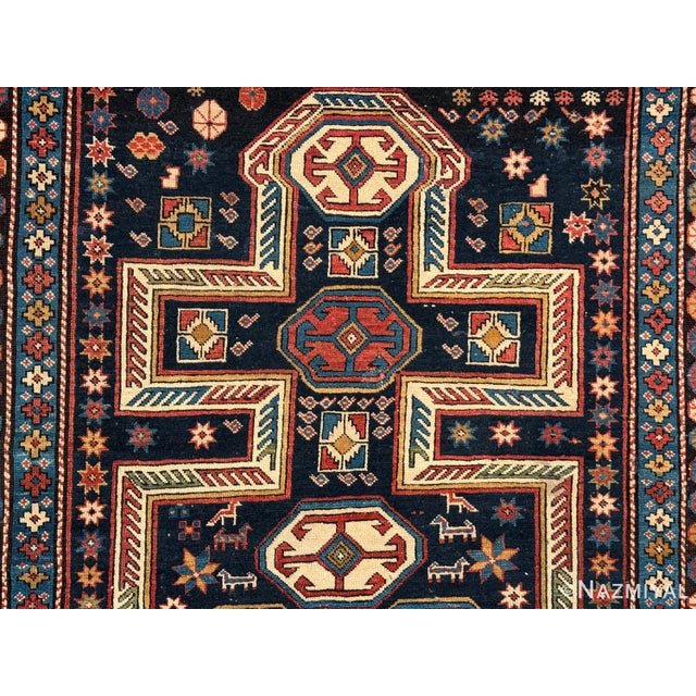 Nazmiyal Collection Antique Caucasian Shirvan Rug For Sale In New York - Image 6 of 10