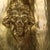 Large Hammered Brass Jardinière Planter with Lion Heads For Sale - Image 14 of 16