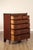 Hepplewhite Edwardian Style Custom Mahogany Inlaid High Chest Of Drawers For Sale - Image 3 of 18