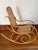 Vintage Thonet Style Bentwood and Cane Rocking Chair For Sale - Image 6 of 11