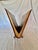 Metal Mid 20th Century Leather and Cast Iron Magazine Rack For Sale - Image 7 of 13
