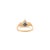 Early 21st Century 1.7 Ct Pear Sapphire Diamond Early Art Deco Ring Size 6.5 in 14k Gold For Sale - Image 5 of 14