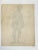 Paper Vintage B. Hinshaw Pencil Drawing of a Black Female Nude Study 1940s For Sale - Image 7 of 7