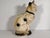 Antique Folk Art Chalkware Spotted Tabby Cat Figurine For Sale - Image 9 of 10