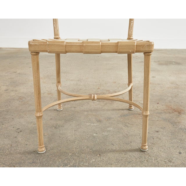 Brown Jordan Labeled Neoclassical Style Garden Dining Suite For Sale - Image 18 of 18