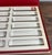 Vintage Mid-Century Modern Baccarat Cut Crystal 12 Knife Rests with Original Box For Sale In Los Angeles - Image 6 of 18