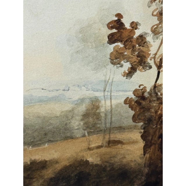 18th Century Portrait Painting Aurora Ascending Countess Lady Jane Stanhope in the Light of Dawn After Joshua Reynolds For Sale - Image 14 of 18