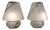 Mushroom Table Lamps in Murano Glass, 1970s, Set of 2 For Sale