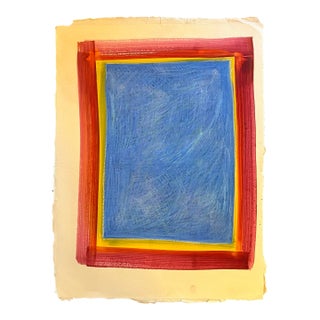 1990’s Abstract Color Field Painting by Satori Gregorakis For Sale