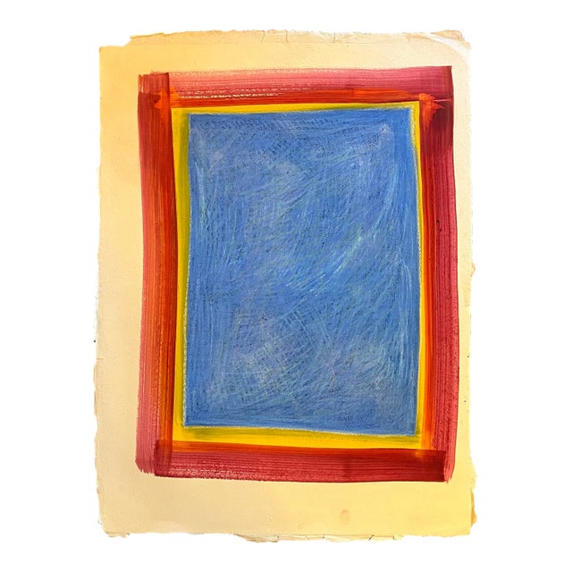 1990’s Abstract Color Field Painting by Satori Gregorakis For Sale