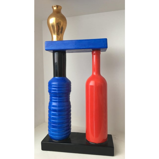 Ceramic Nathalie du Pasquier, Prototype 2 Vase, One-of-a-Kind Trial Piece For Sale - Image 7 of 7