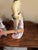 Antique Bisque Porcelain Figurine Pair - Victorian Hunter Boy & Lady For Sale - Image 9 of 11