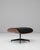 Mid-Century Modern Eames Leather Ottoman Attributed to Herman Miller Black For Sale - Image 4 of 18