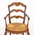 French Provincial Style Walnut Dining Chairs, 4 For Sale - Image 9 of 15
