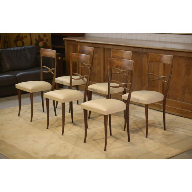 Chairs by Sedie Friuli for Consorzio, Italy, 1960s, Set of 6 For Sale - Image 13 of 13