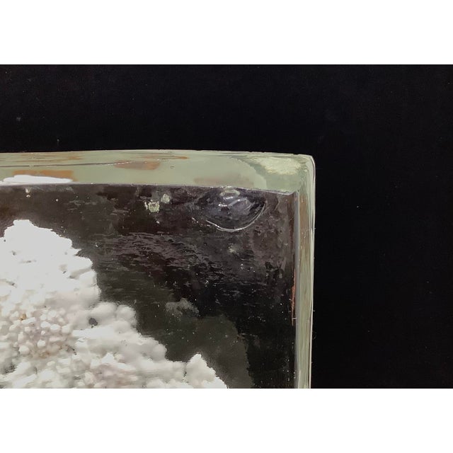 Glass Vintage Murano Italy Glass Bookends - a Pair For Sale - Image 7 of 11