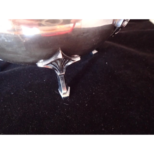 Antique Silver Plate Covered Serving Bowl For Sale In New York - Image 6 of 7