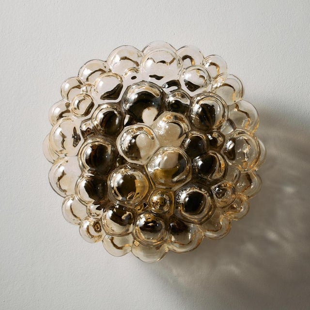 Bubble Glass Wall Light by Helena Tynell for Limburg For Sale - Image 16 of 16