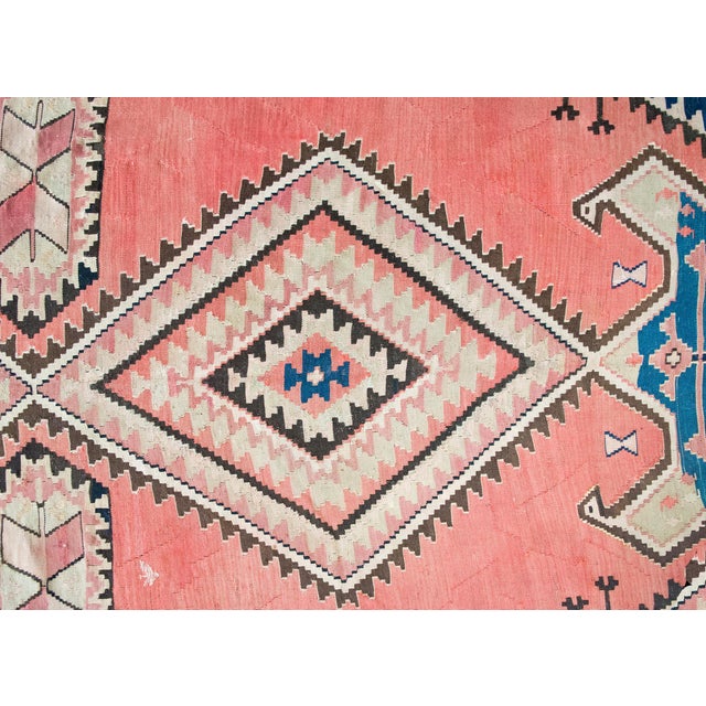 Early 20th Century Turkish Konya Kilim Rug For Sale - Image 13 of 17