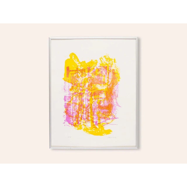 Detlef Hagenbäumer "Trojan heroes". Original color lithography. Hand signed and numbered (2/2). Hanging framed in an...