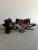 W18 D21.75 H33 SW18 SD17 SH18.5 Fully reupholstered in a rich brown faux mohair, giving these iconic Z chairs a warm,...