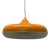 Orange Siform UFO Pendant from Siemens, 1960s For Sale