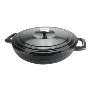 Guy Fieri 3.5 Quart Designer Cast Iron Enameled Skillet For Sale