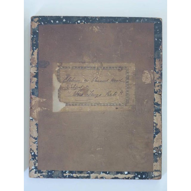 Late 19th Century English Victorian Pyrography Etchings on Charred Wood After Abbott Henderson Thayer - a Pair For Sale In New York - Image 6 of 7