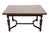 Vintage Antique Solid Oak Rustic Gothic Jacobean Tudor Style 86" Refectory Dining Table For Sale - Image 9 of 12