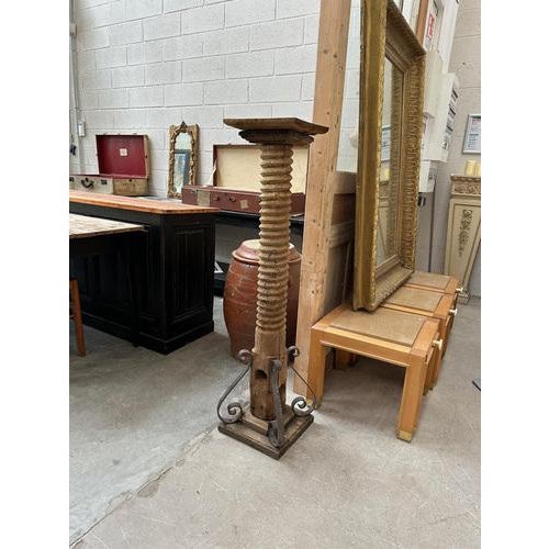 Brown High Wooden Harness, 1890s For Sale - Image 8 of 8