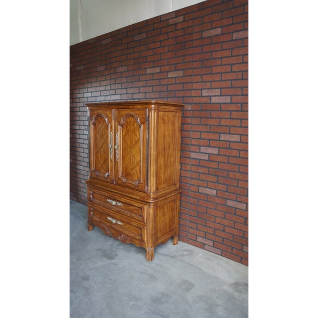Late 20th Century Drexel Heritage Door Chest For Sale - Image 5 of 5