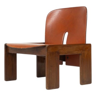 Model 925 Easy Chair by Afra and Tobia Scarpa for Cassina, Italy, 1960s For Sale