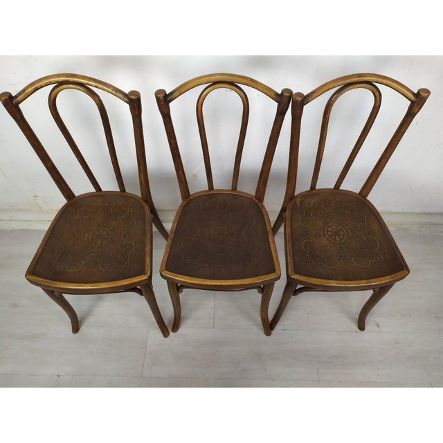 Bistro Chairs by Michael Thonet for Thonet, 1890s, Set of 6 For Sale - Image 6 of 18