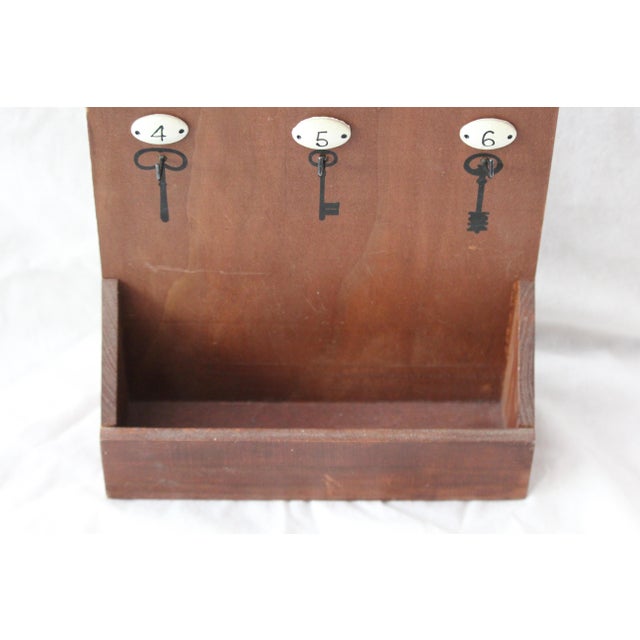 Key Holder Box in Wood and Metal, 2000s For Sale - Image 11 of 18