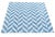Cotton Vegetable Dyed Striped Sky Blue & White Reversible Area Rug - 6'x9' These special flat-weave dhurries are hand-...