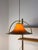 Fog & Mørup Brown and Orange Single Pendant Lamp by Jo Hammerborg for Fog & Mørup For Sale - Image 4 of 11