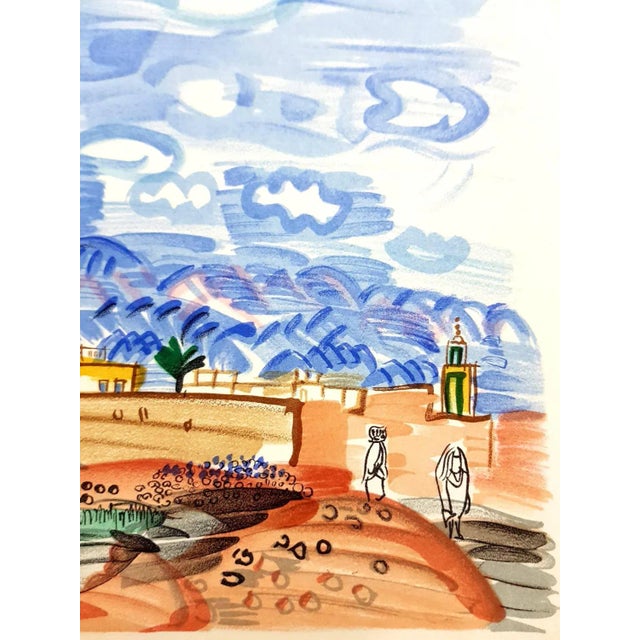 Raoul Dufy (after) - Landscape - Lithograph 1965 For Sale - Image 3 of 8