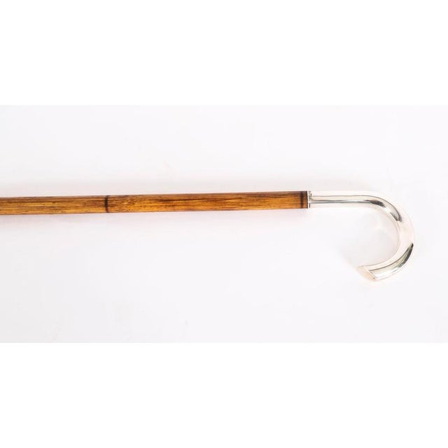 Antique Swedish Silver Walking Cane Stick, 1890s For Sale - Image 6 of 12