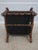 Century Leather & Wood High Back Armchair For Sale - Image 17 of 18