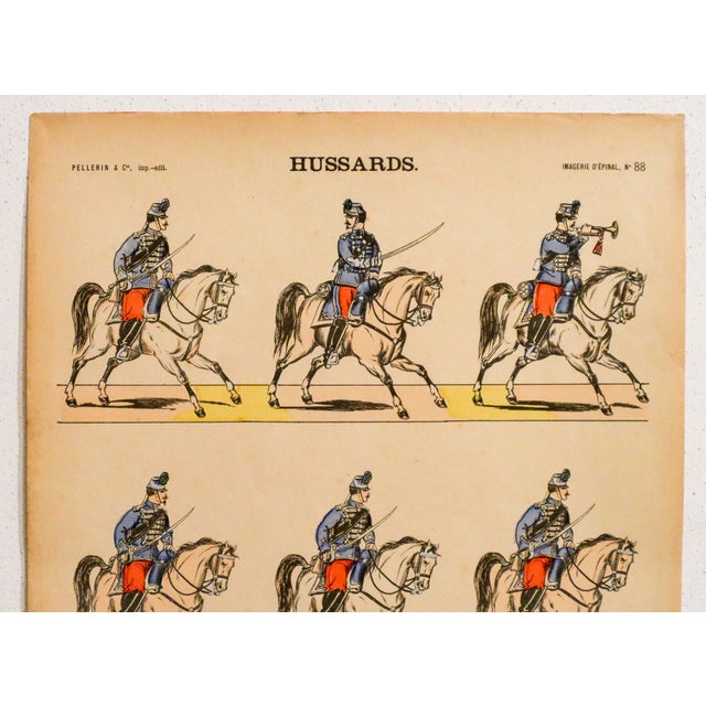 Date: 1880s-1890s Size: 11.5 x 15.5 inches Printer: Pellerin et cie. About this poster: Imagerie d'Épinal was a print...