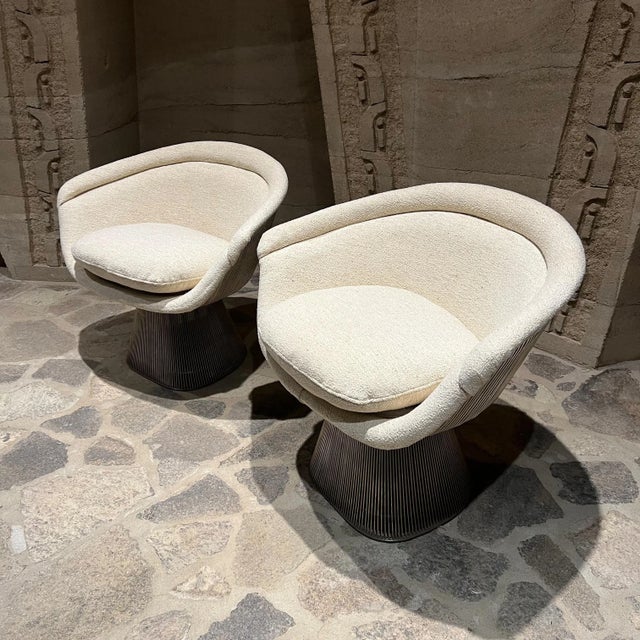 1970s Vintage Low Lounge Chairs - a Pair For Sale In San Diego - Image 6 of 8