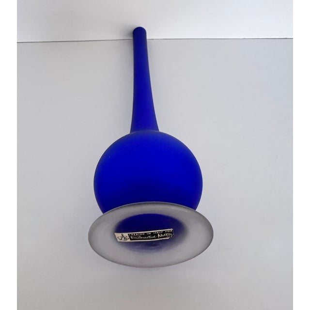 Contemporary Carlo Moretti Satin Glaze Vase For Sale - Image 3 of 4