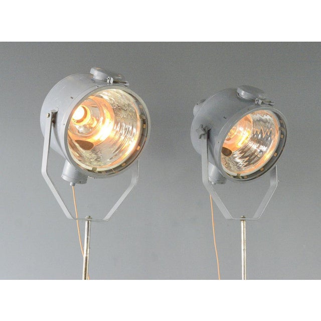 Inspection Floor Lamp by Peter Behrens for Zeiss Ikon, 1890s For Sale - Image 10 of 14