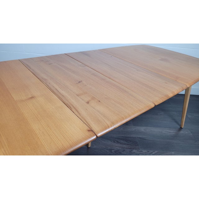 Brown Grand Windsor Extending Dining Table from Ercol, 1970s For Sale - Image 8 of 15